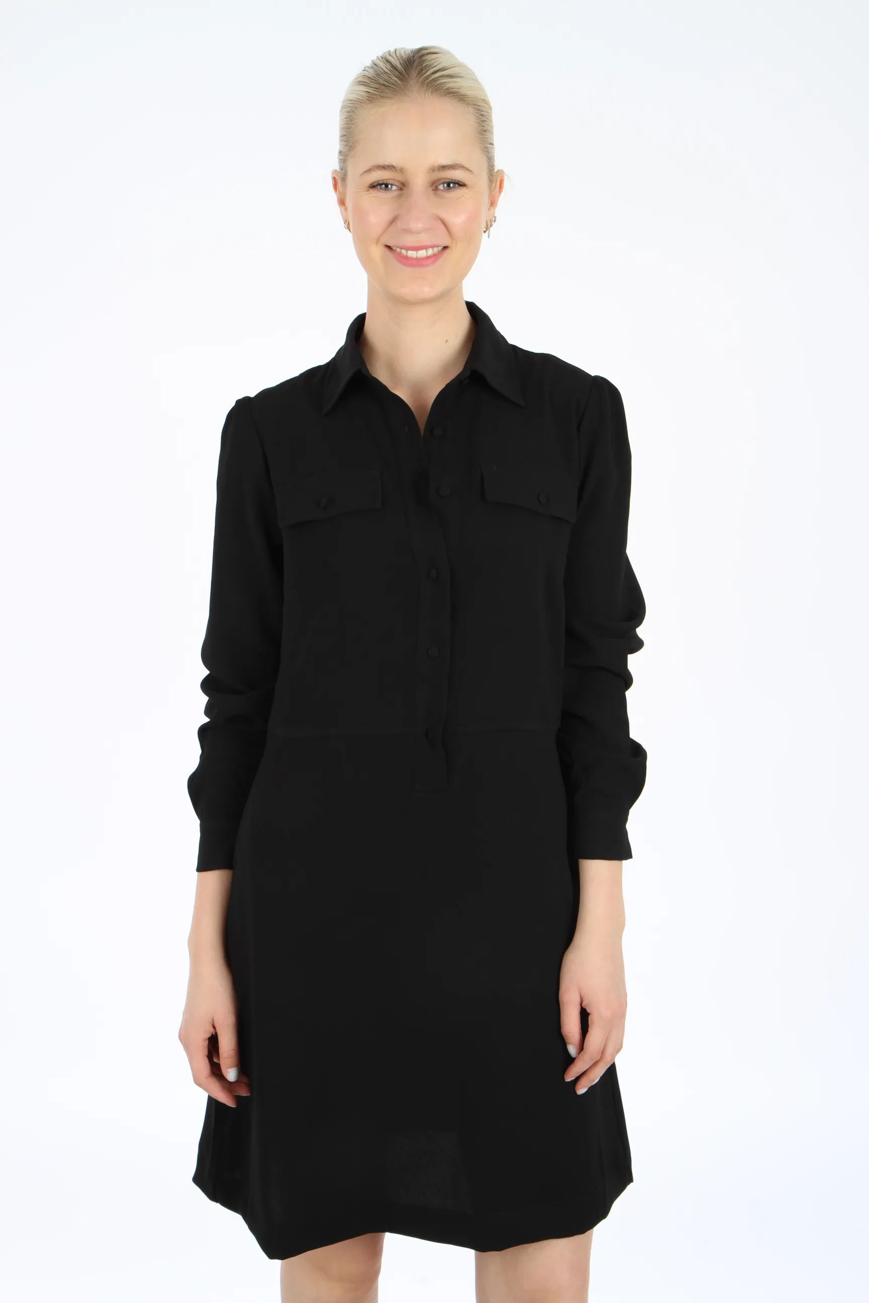 0039 Italy Kleid Marisol - black