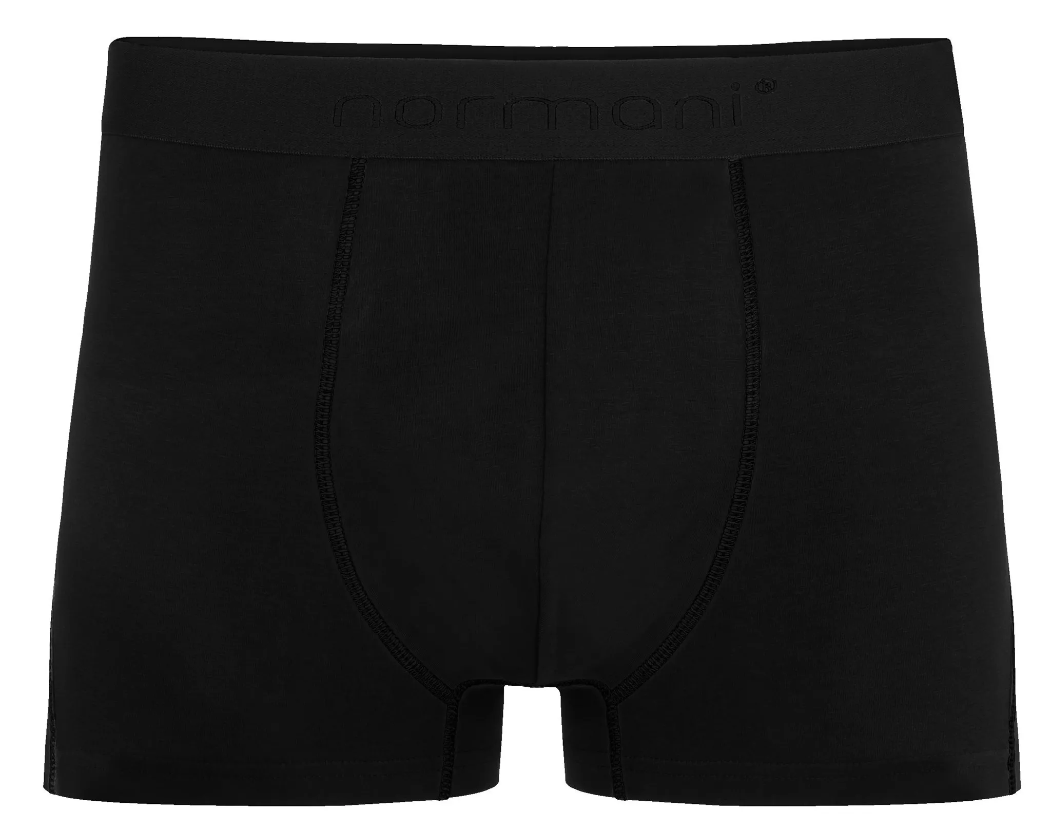 6 Herren Baumwoll-Boxershorts Lachs/Rot/Schwarz