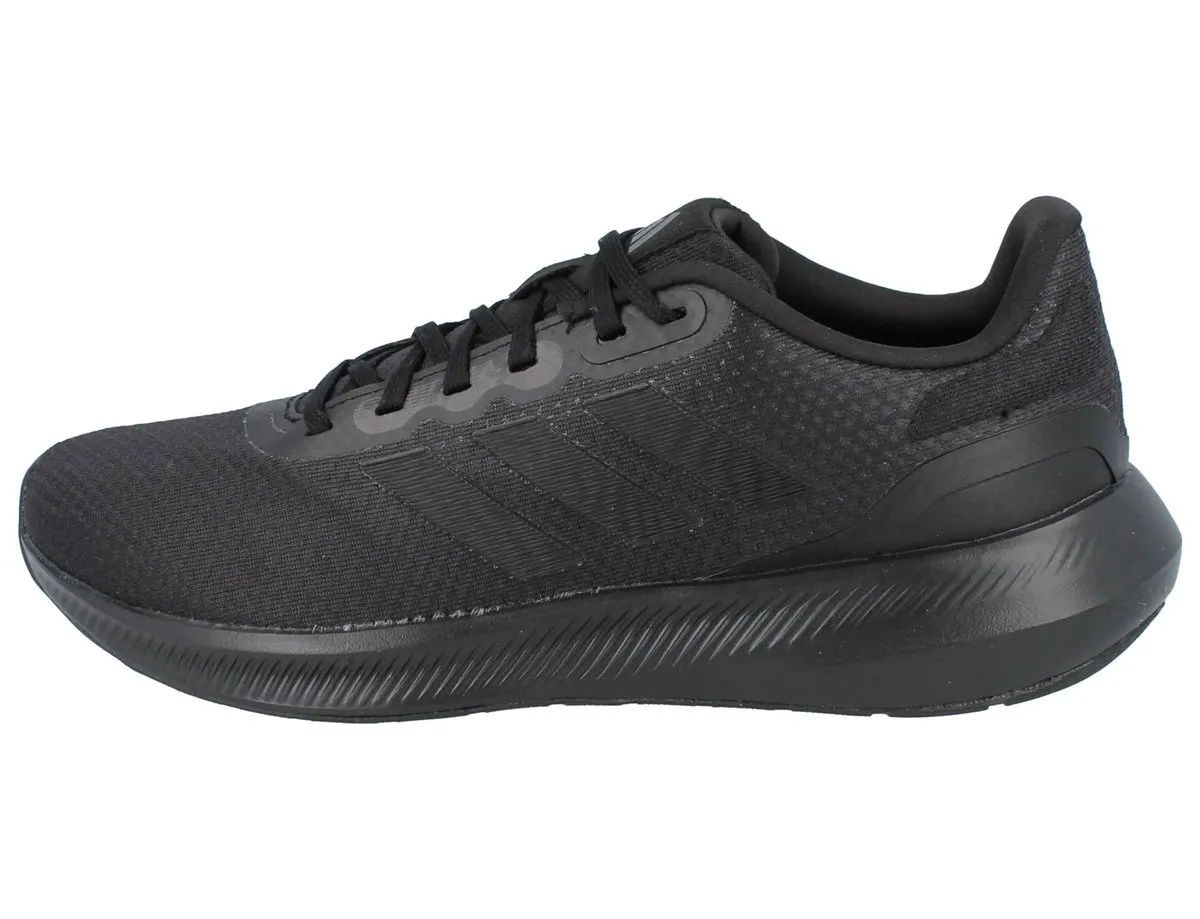 ADIDAS Runfalcon Herren Laufschuhe schwarz Textil