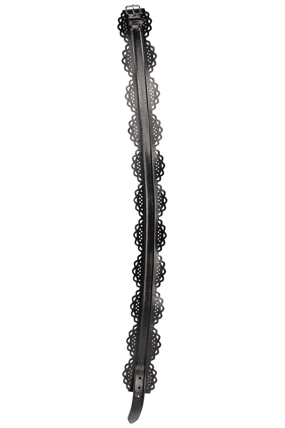 ALAA Laser Cut Belt Black