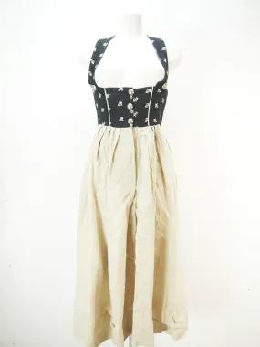Berwin & Wolff schwarz beige sagenhaftes Landhaus Kleid Trachtenkleid Gr.36