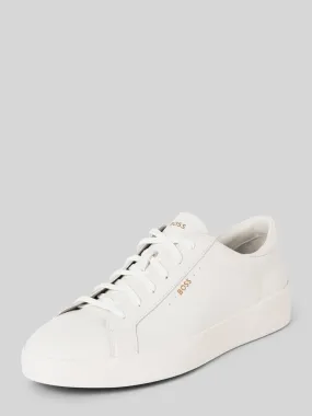 BOSS Sneaker mit Label-Print Modell 'Belwar' (weiss) online kaufen
