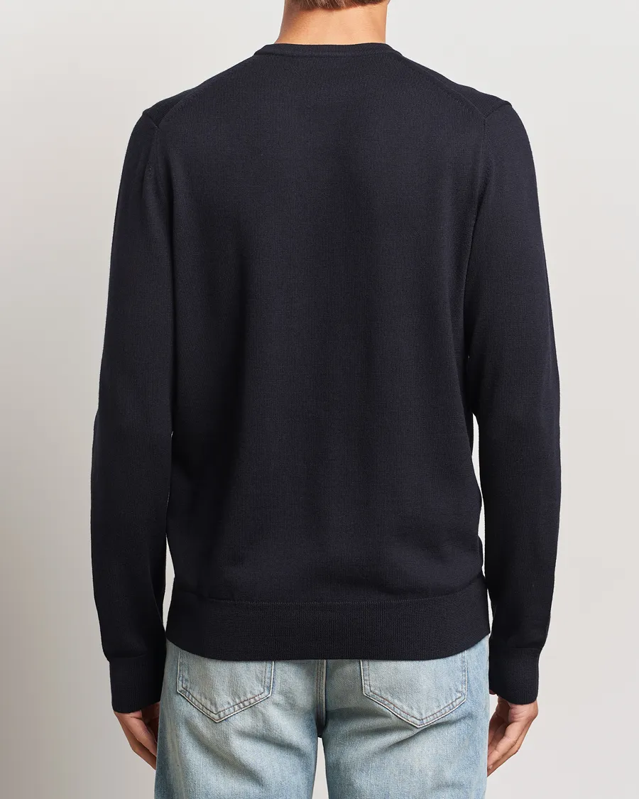 Classic Crew Neck Jumper Navy