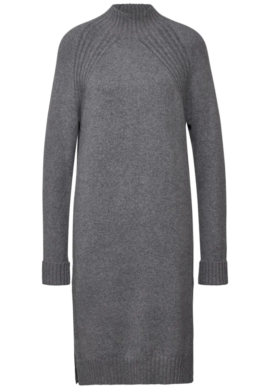 cosy dress with rib details