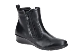 Ecco Felicia Keil Stiefelette schwarz 217143