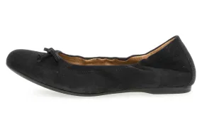 Gabor Casual Ballerina in Übergrößen Blau 24.120.16 große Damenschuhe