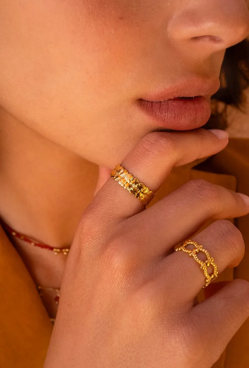 Goldener Hevan-Ring