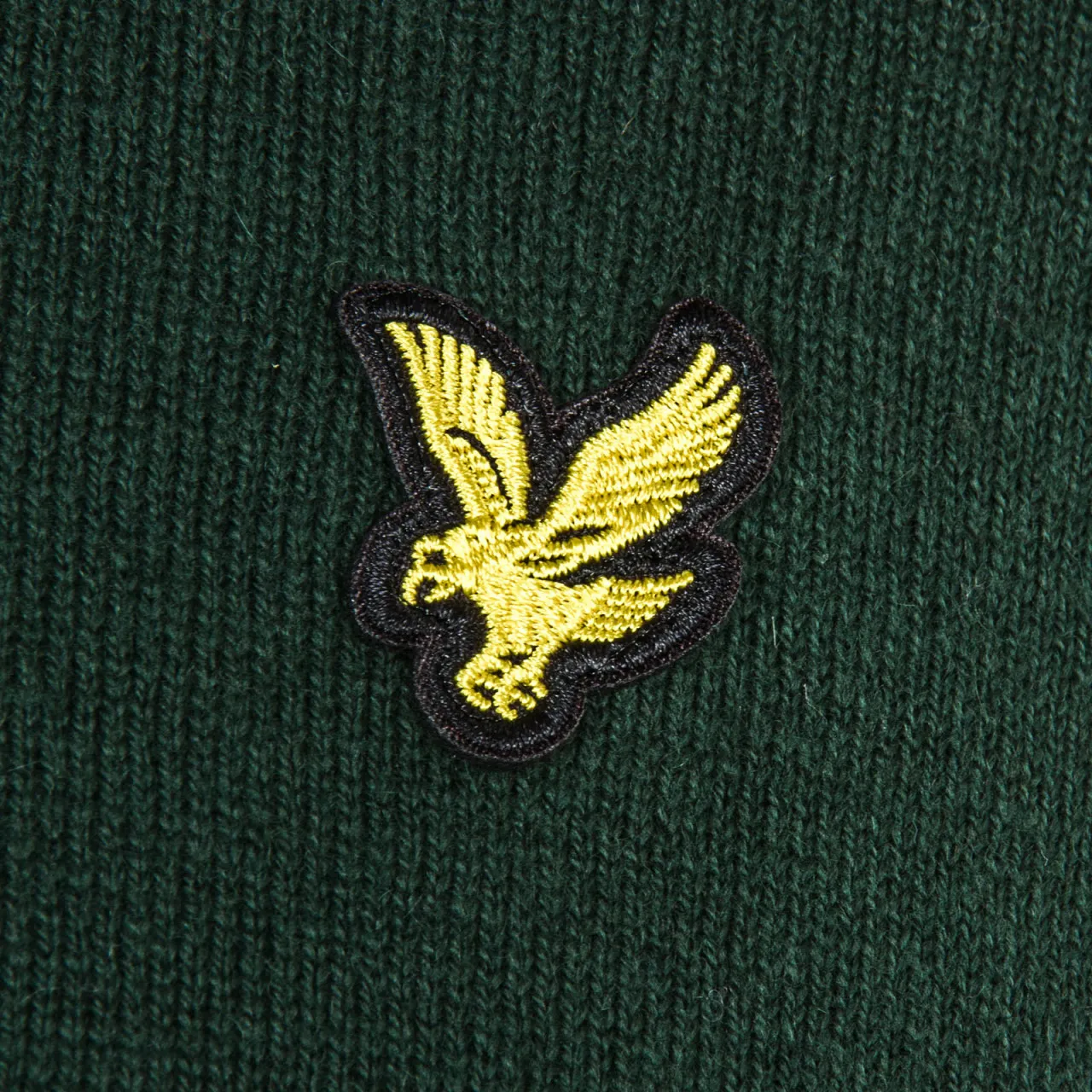Herren Sweatshirt - Merino Crew Jumper - Dark Green