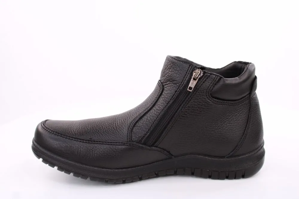 IMAC Herren Stiefelette Wechselfußbett extra weit TEX-Membran schwarz S23 451758