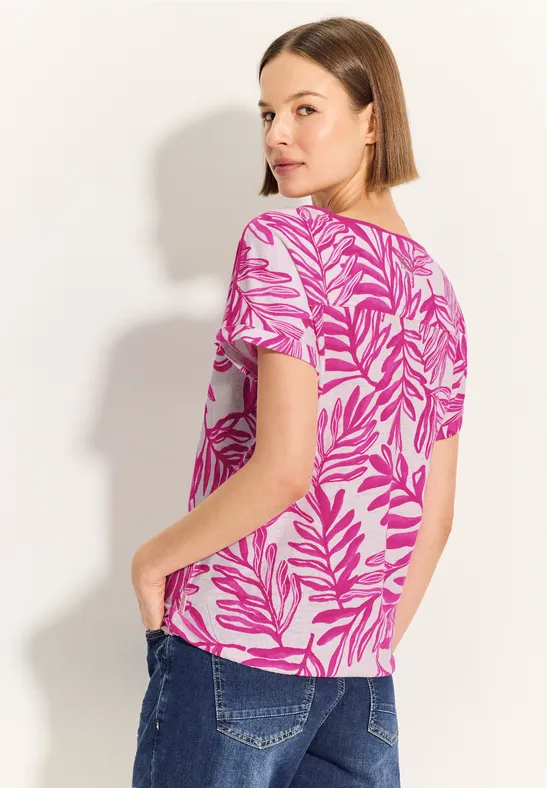 Leinenmix T-Shirt