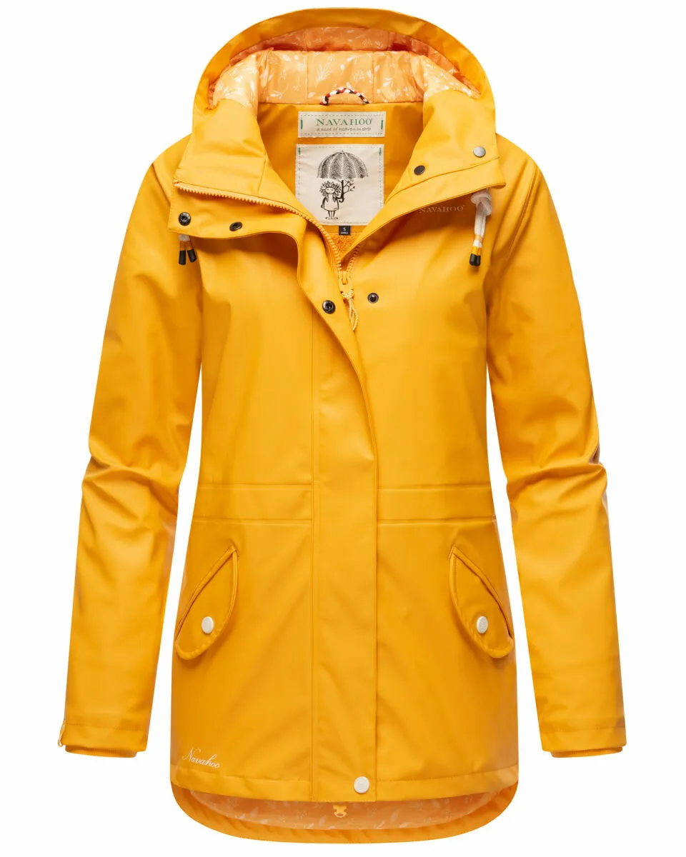 Navahoo Ocean Heart Damen Winterjacke B933 Taupe Größe S - Gr. 36
