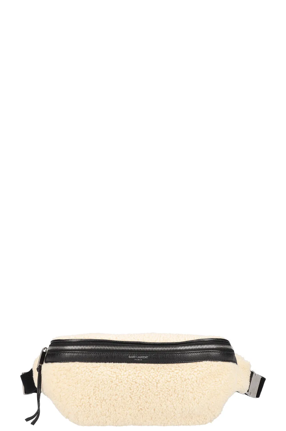 SAINT LAURENT Shearling Belt Bag