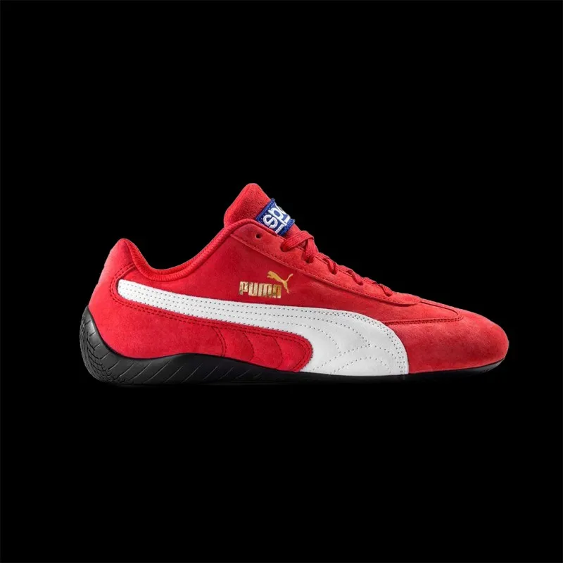 Sparco Schuhe Puma Sport Speedcat Sneaker Rot / weiß 307171-05 - Herren