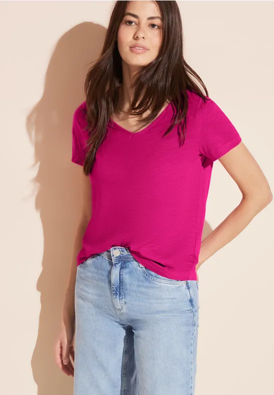 Street One Melange T-Shirt  - Style GERDA