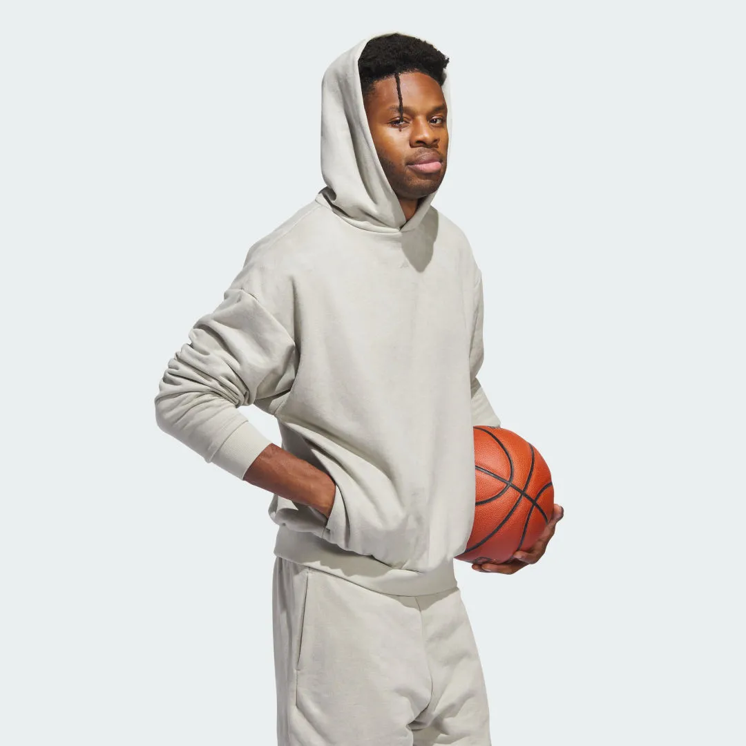 Sweatshirt adidas Performance Basketball Sueded Hoodie IN7707