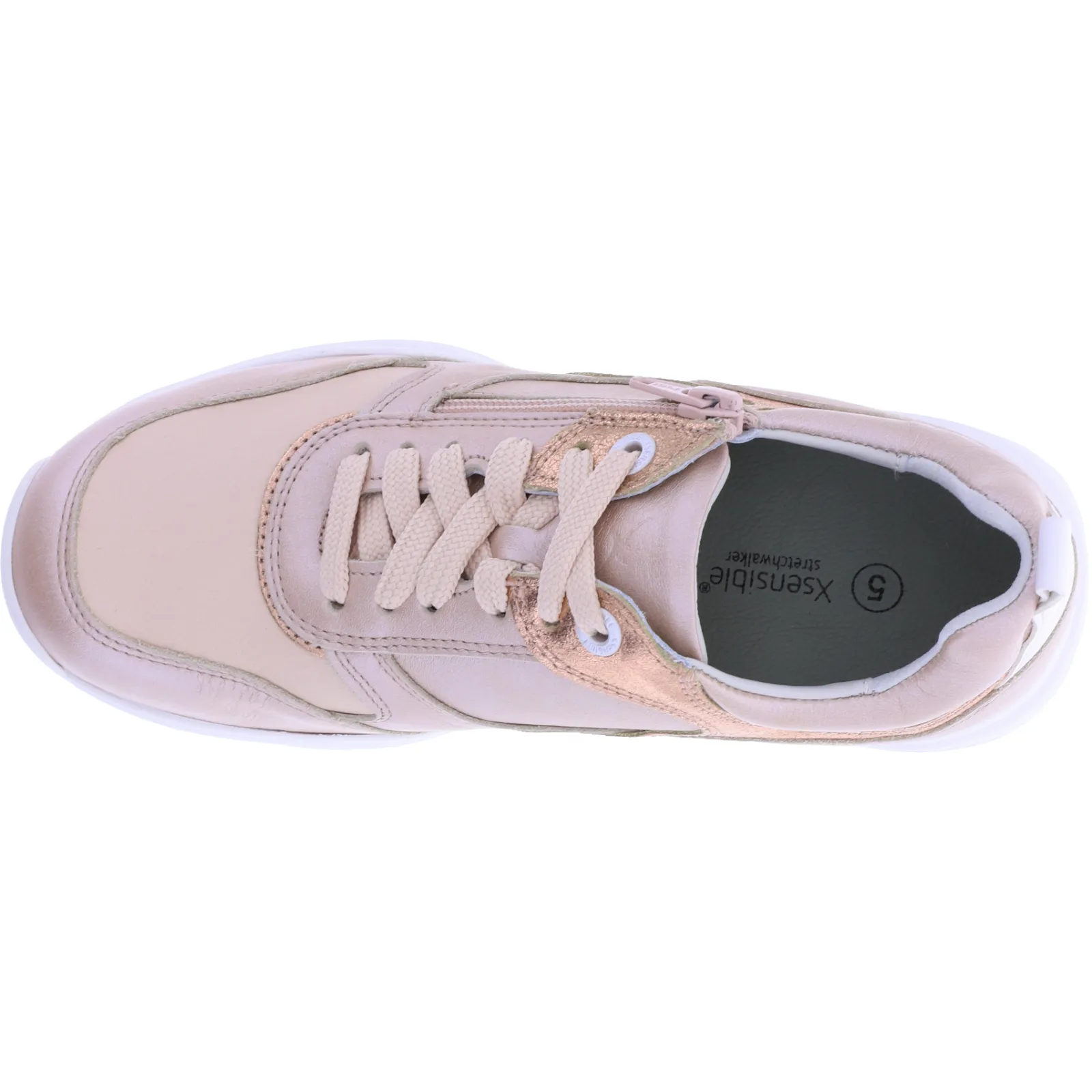 Xsensible Stretchwalker / Modell: SWX19 / Soft Coral / Leder / 320043-752 / Damen Sneaker