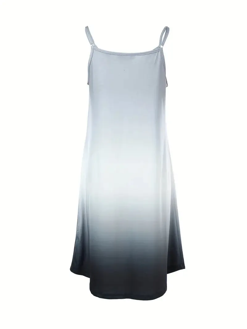 Ärmelloses Kleid mit Spaghettiträgern